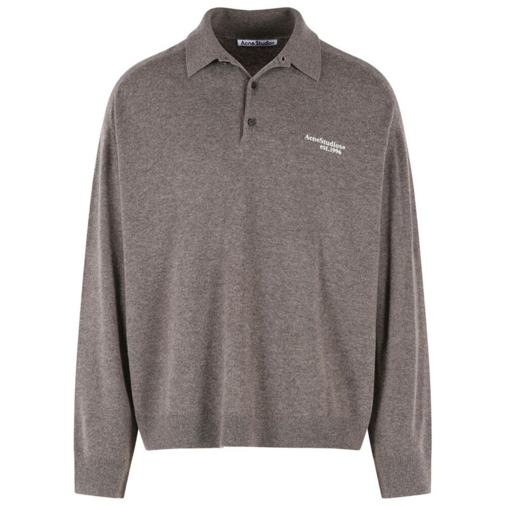Acne Studios Brown Wool And Yak Blend Sweater Men